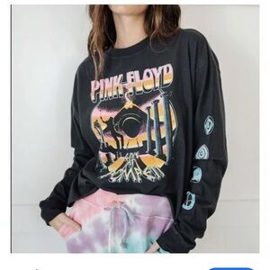 Daydreamer Pink Floyd Graphic Long Sleeve Tee